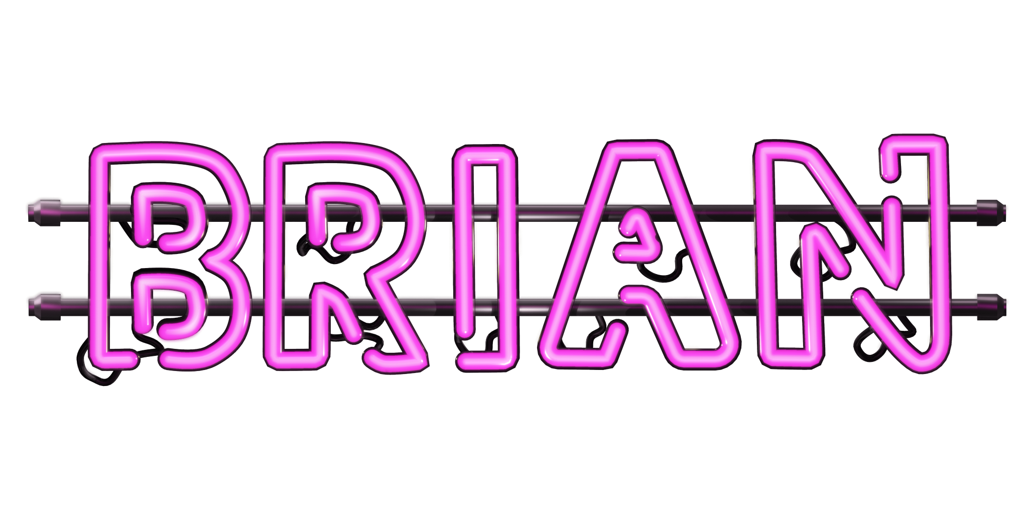 Neon sign Brian 1 (1)